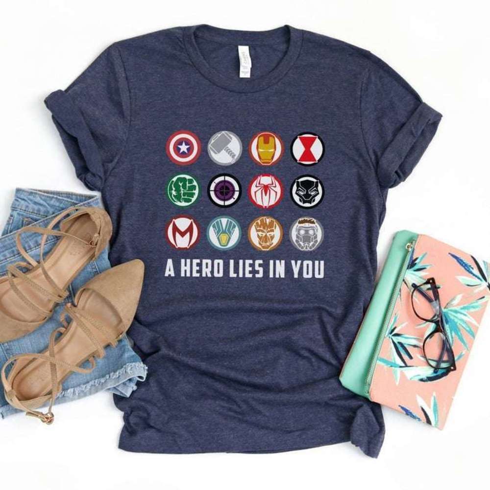 Avengers Campus Marvel Theme Park Superhero Fan Unisex T-Shirt